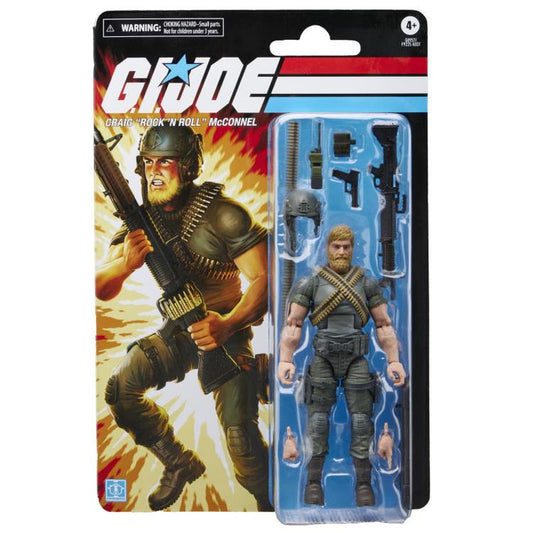 [PRE-ORDER] G.I. Joe Classified Series Retro Cardback Craig "Rock 'N Roll" McConnel 6-Inch Action Figure