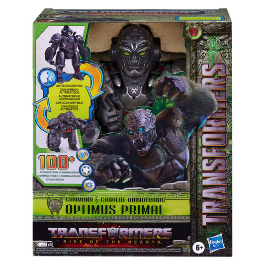 Command & Convert Animatronic Optimus Primal - heretoserveyou