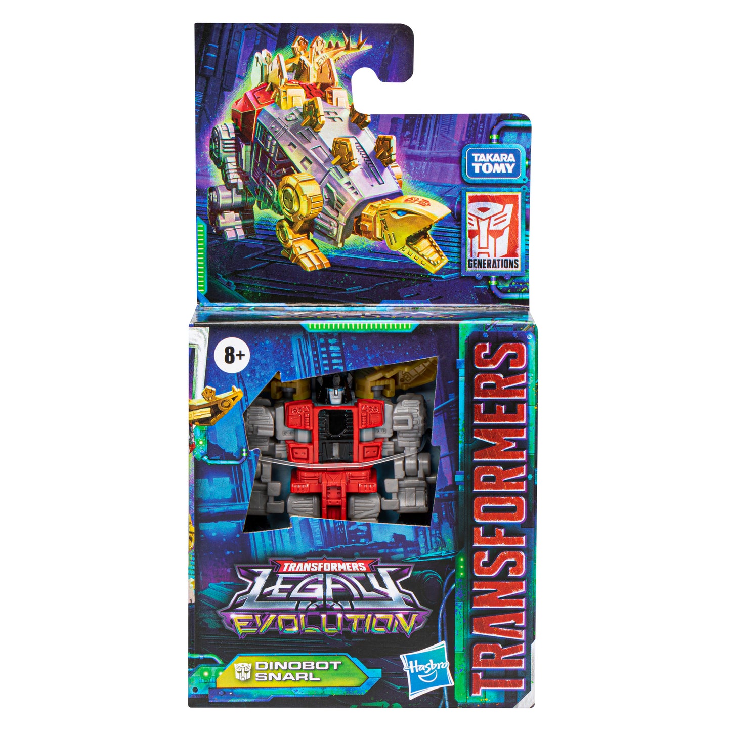 Transformers Legacy Evolution Core Class Dinobot Snarl in a package - Heretoserveyou
