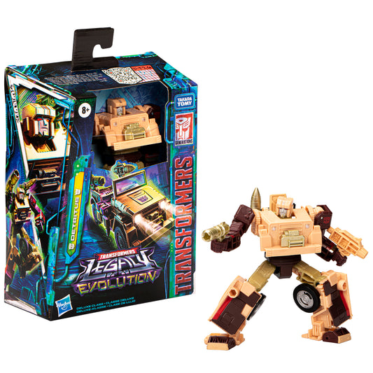 Transformers Legacy Evolution Deluxe Class Detritus Action Figure Toy - heretoserveyou