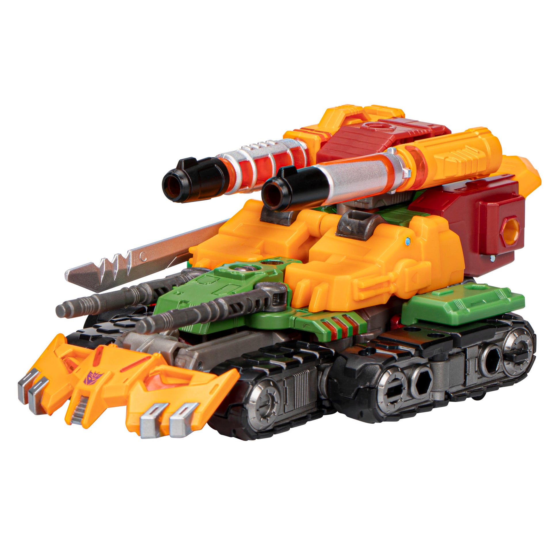 Transformers Legacy Evolution Voyager Class Comic Universe Bludgeon Action Figure Toy transformed in vehicle - Heretoserveyou