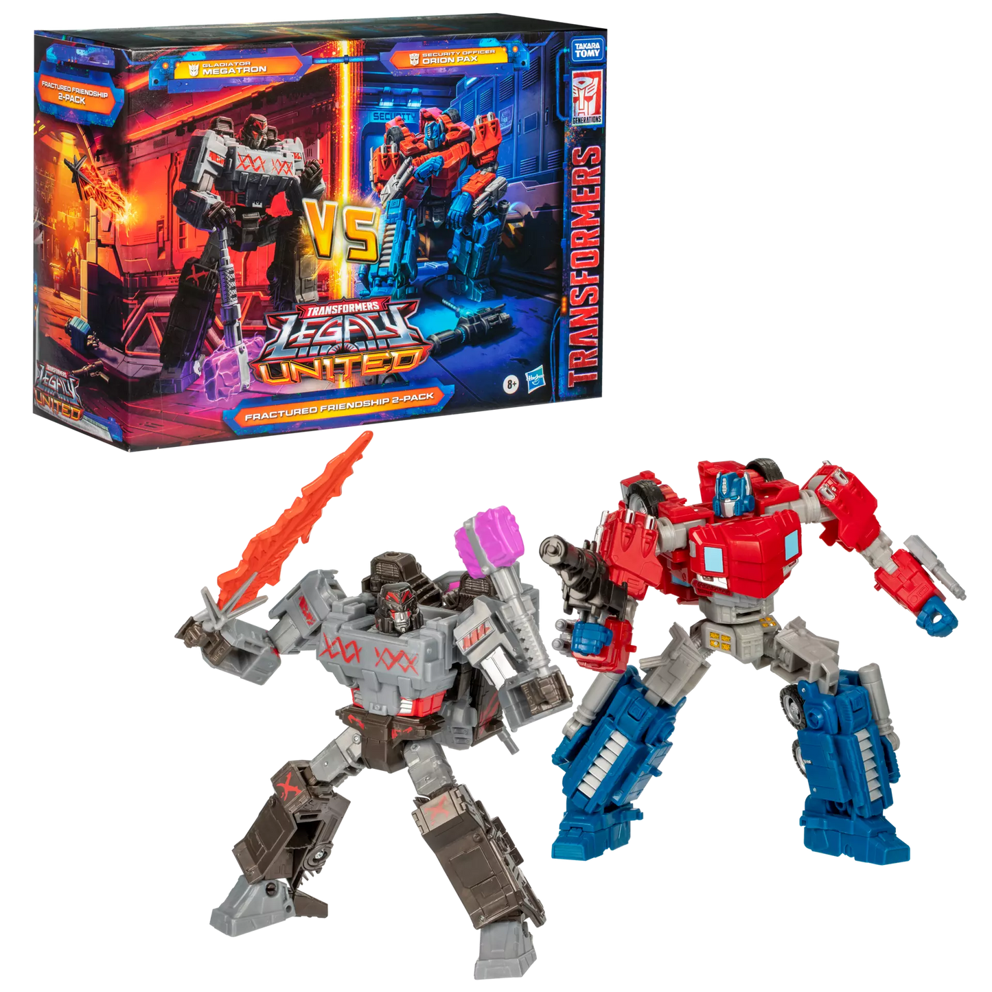 Transformers Legacy United Voyager Class Fractured Friendship 2-Pack