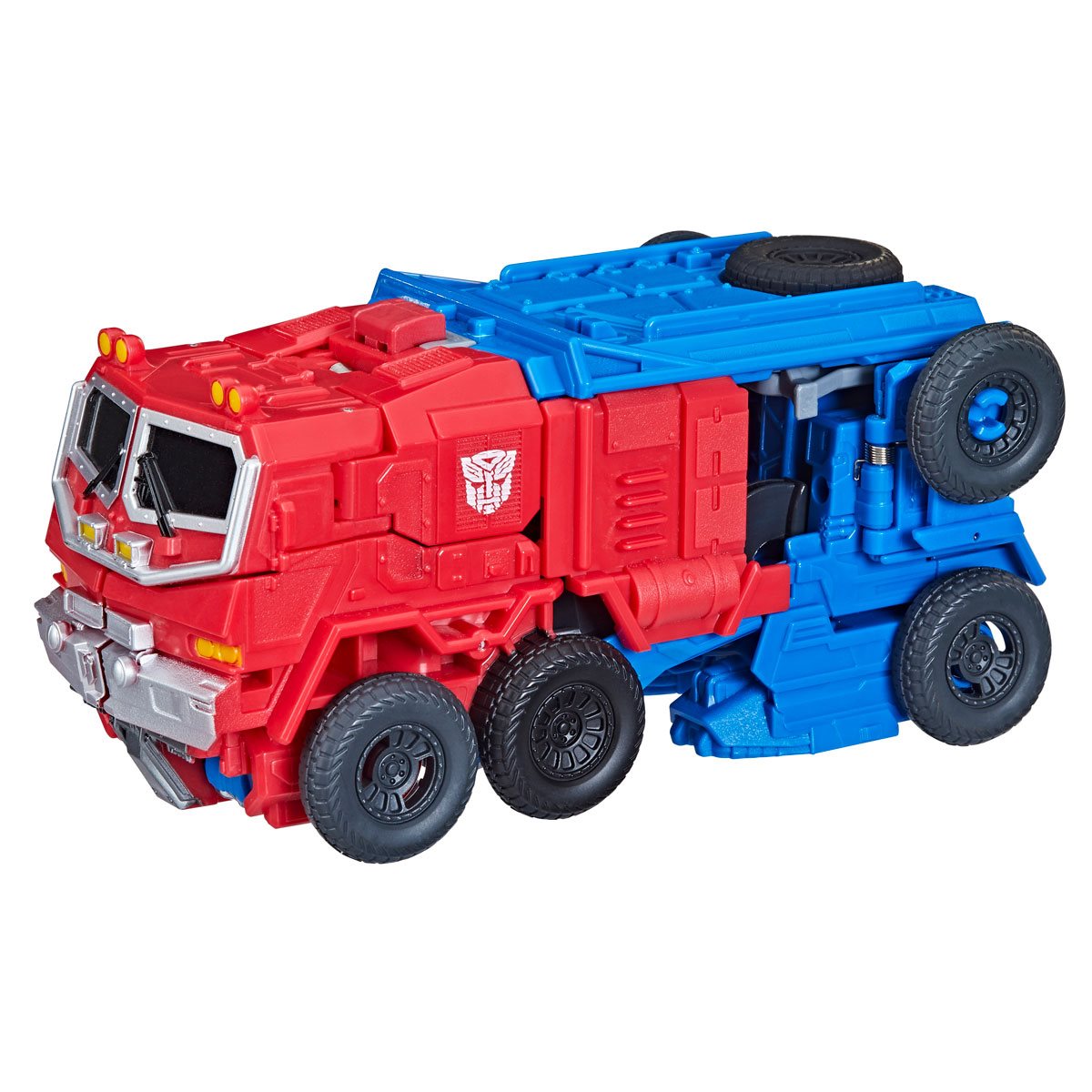 Transformers Rise of The Beasts - Smash Changer Optimus Prime Action Figure Toy truck mode