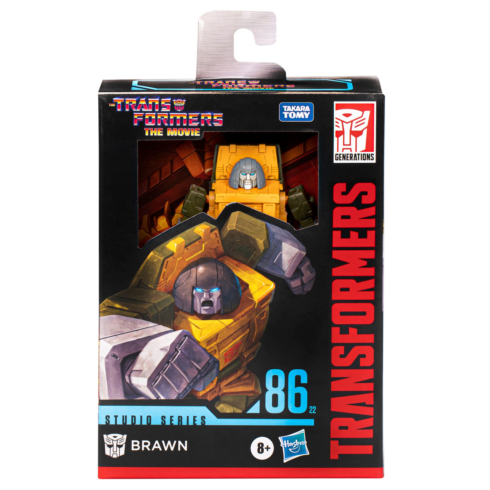 Transformers Studio Series Deluxe The Transformers: The Movie 86-22 Brawn - Heretoserveyou