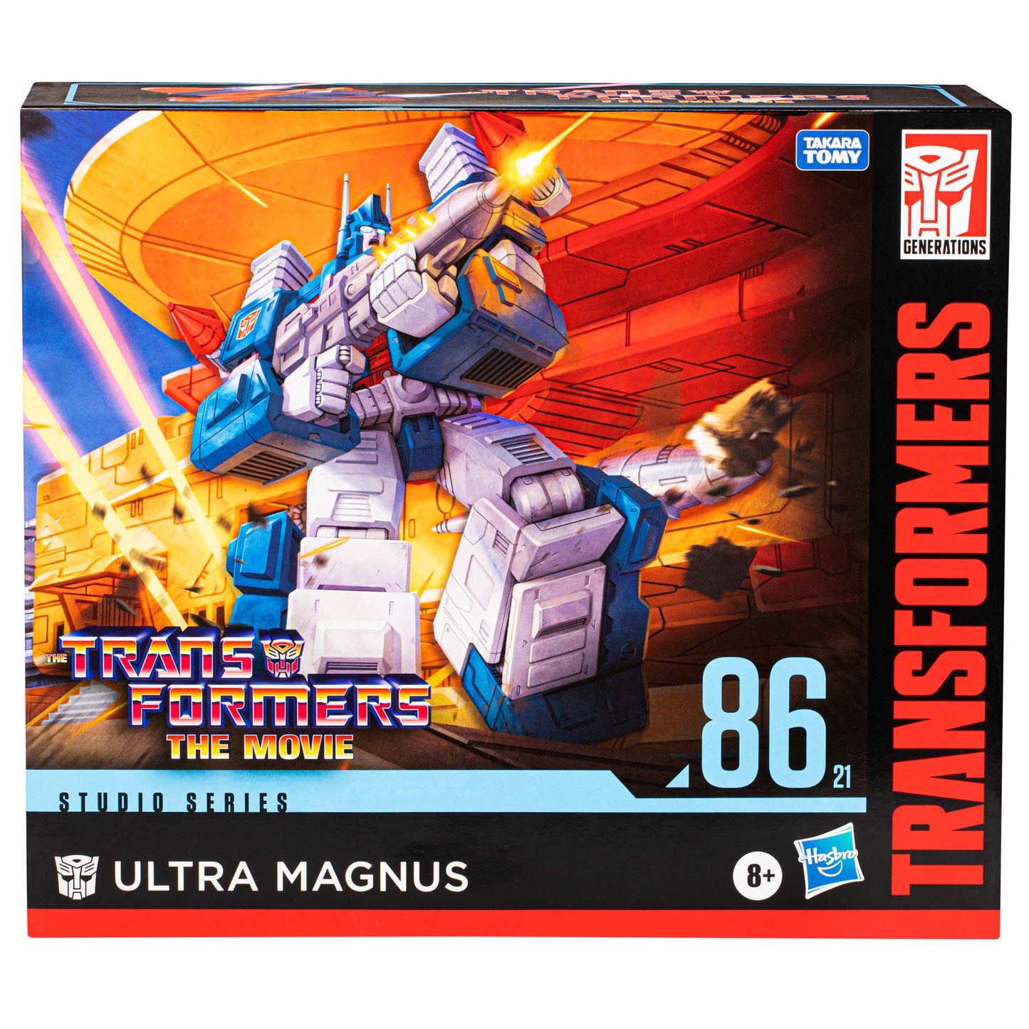 Transformers Toys Studio Series Commander The Transformers: The Movie 86-21 Ultra Magnus Toy, 9.5-inch, Action Figure For Boys And Girls Ages 8 and Up