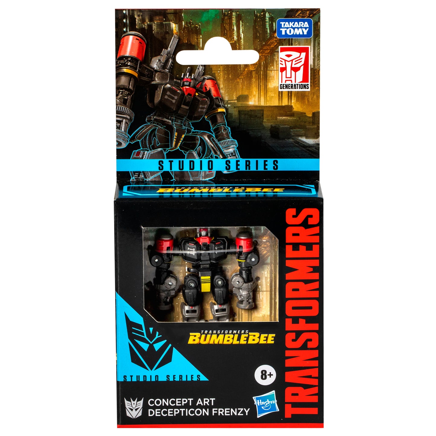 Transformers Studio Series Core Transformers Bumblebee Concept Art Frenzy Action Figure - HERETOSERVEYOU