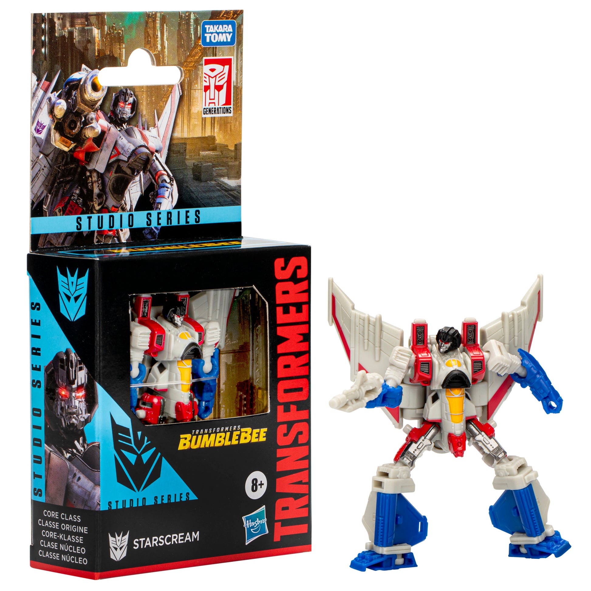 Transformers Studio Series Core Transformers Bumblebee Starscream Action Figure