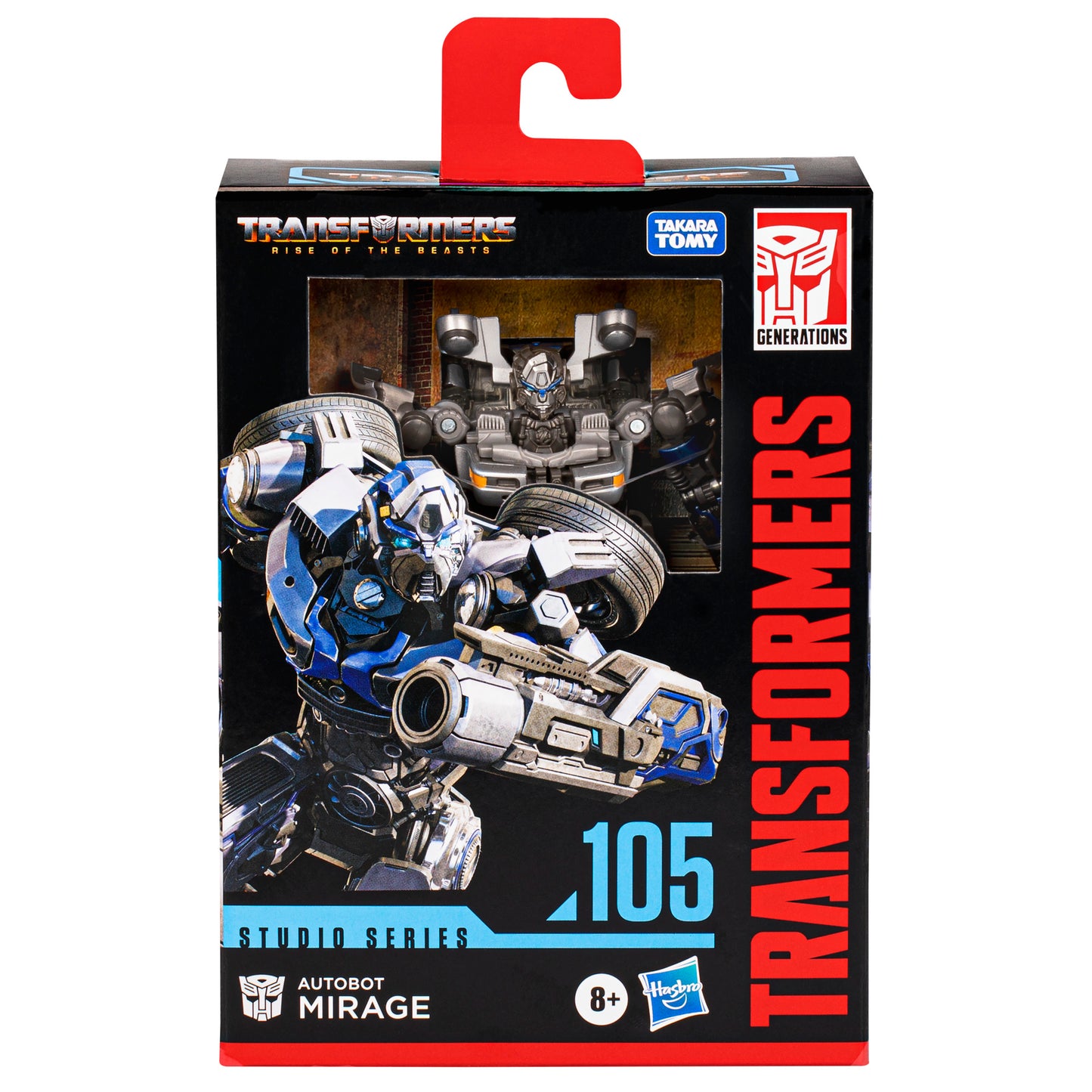 Autobot Mirage Action Figure Toy in a box - Heretoserveyou