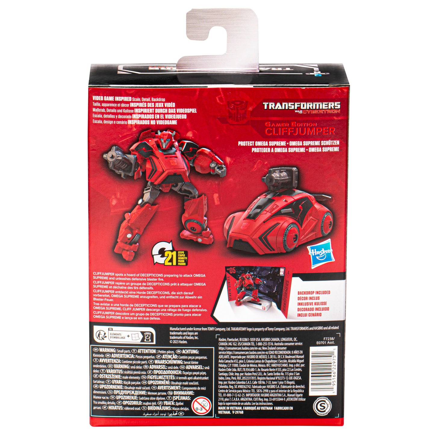 Transformers Studio Series Deluxe Transformers: War for Cybertron 05 Gamer Edition Cliffjumper - Heretoserveyou