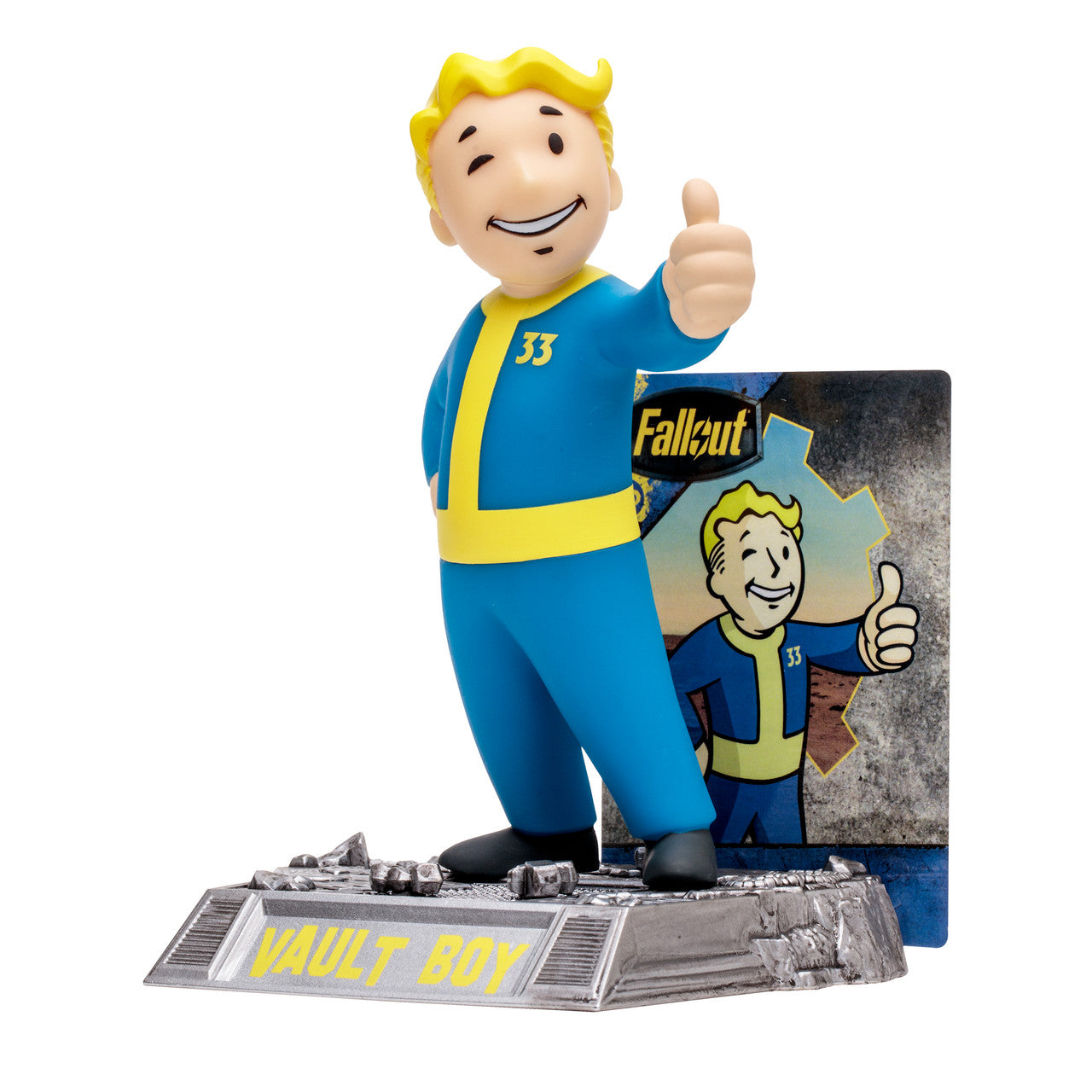 Vault Boy (Fallout) 6" Gold Label Posed Figure