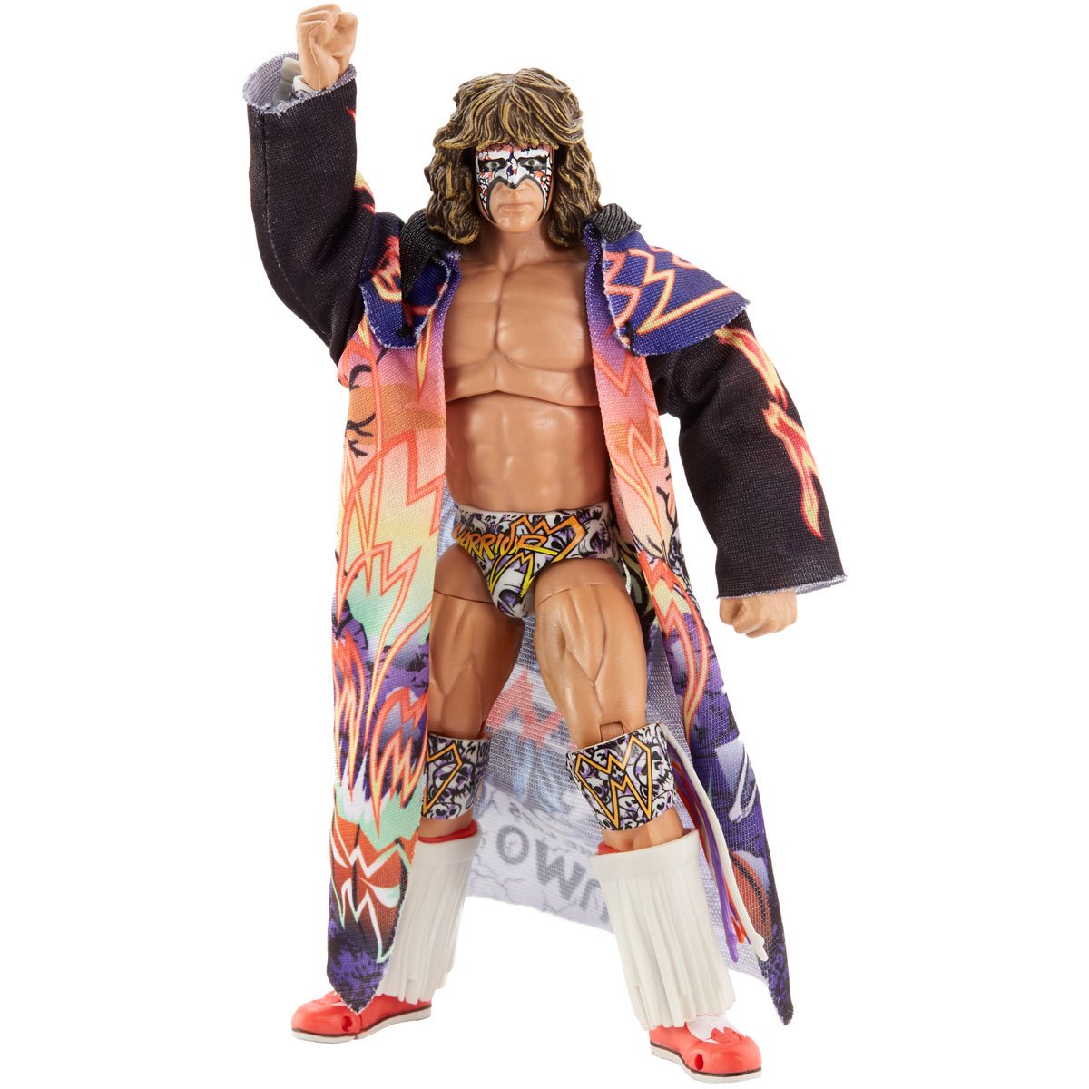 Ultimate warrior with one hannd up - Heretoserveyou