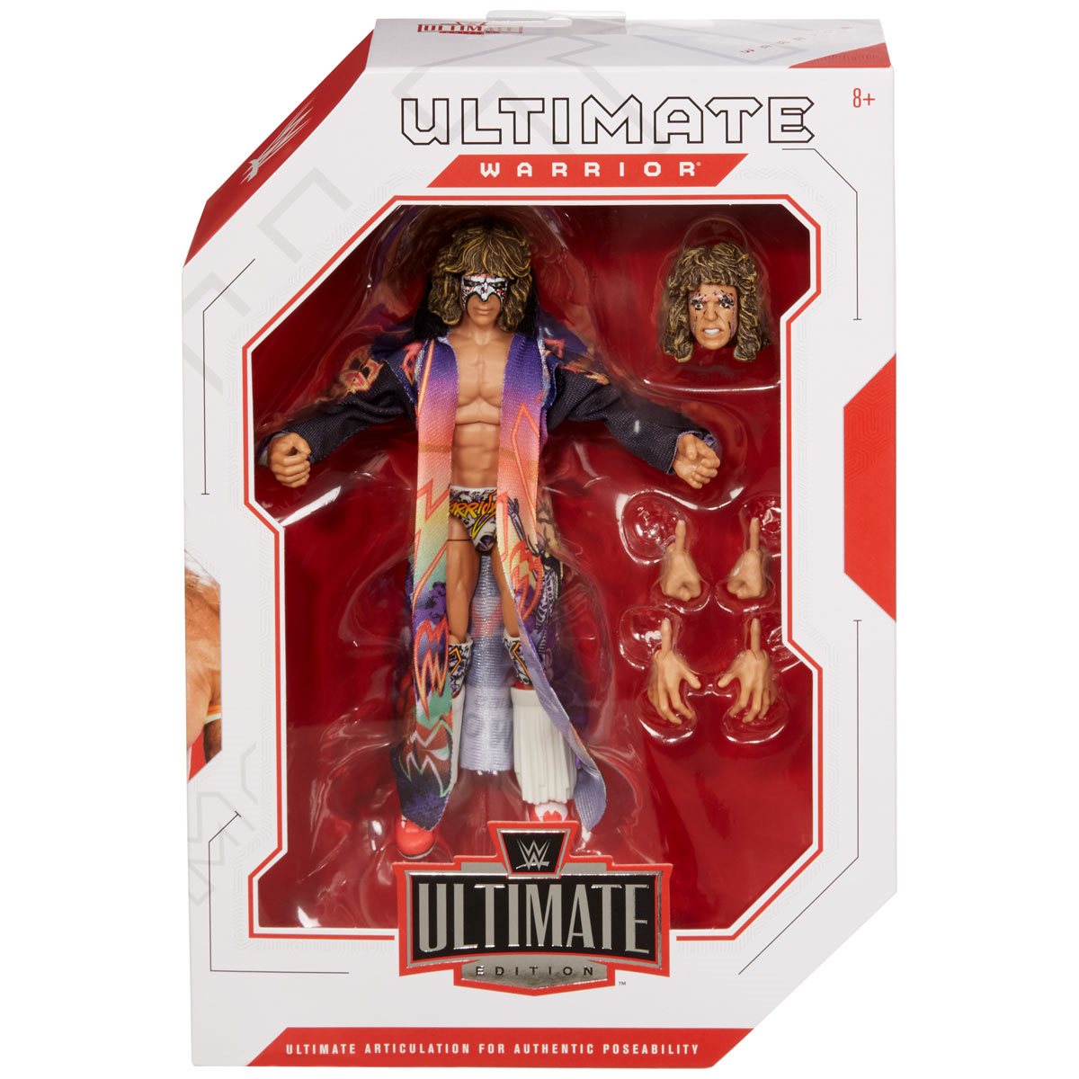 Ultimate warrior in a box front view - Heretoserveyou