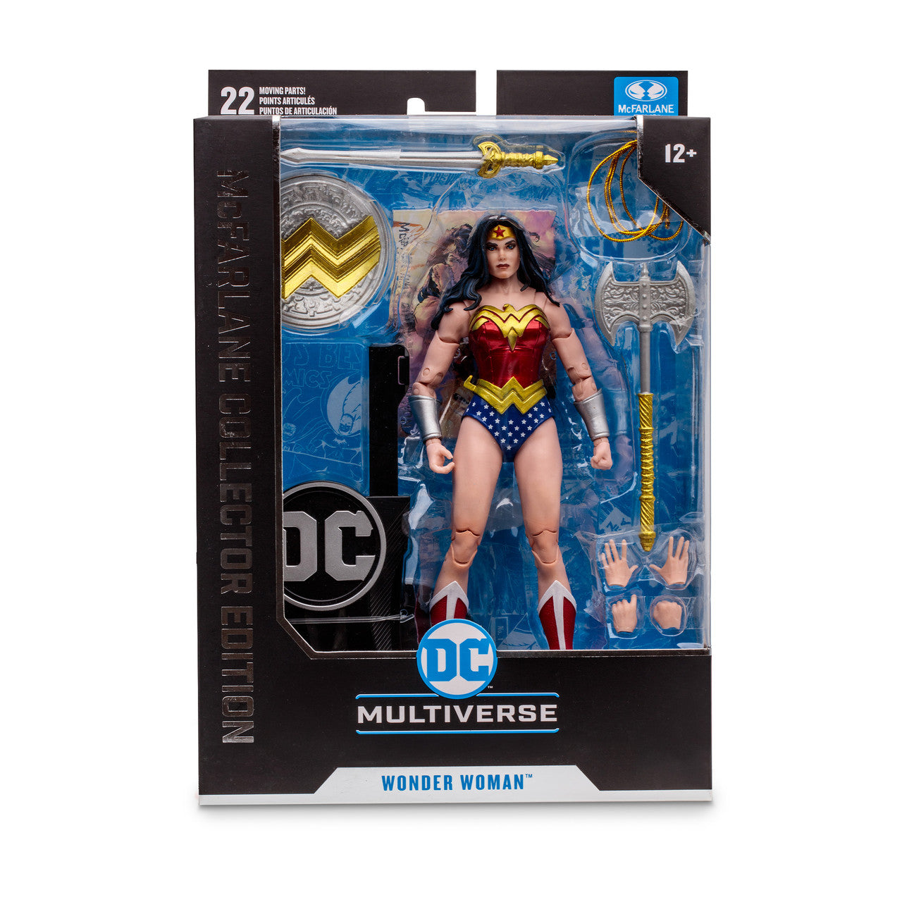 McFarlane Collector Edition Wonder Woman (Who is Wonder Woman?) 7" Action Figure Toy