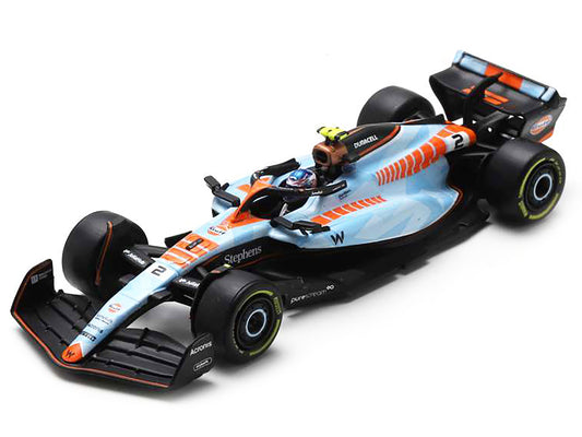 Williams FW45 #2 Logan Sargeant Formula One F1 "Singapore GP" (2023) 1/64 Diecast Model Car by Spark