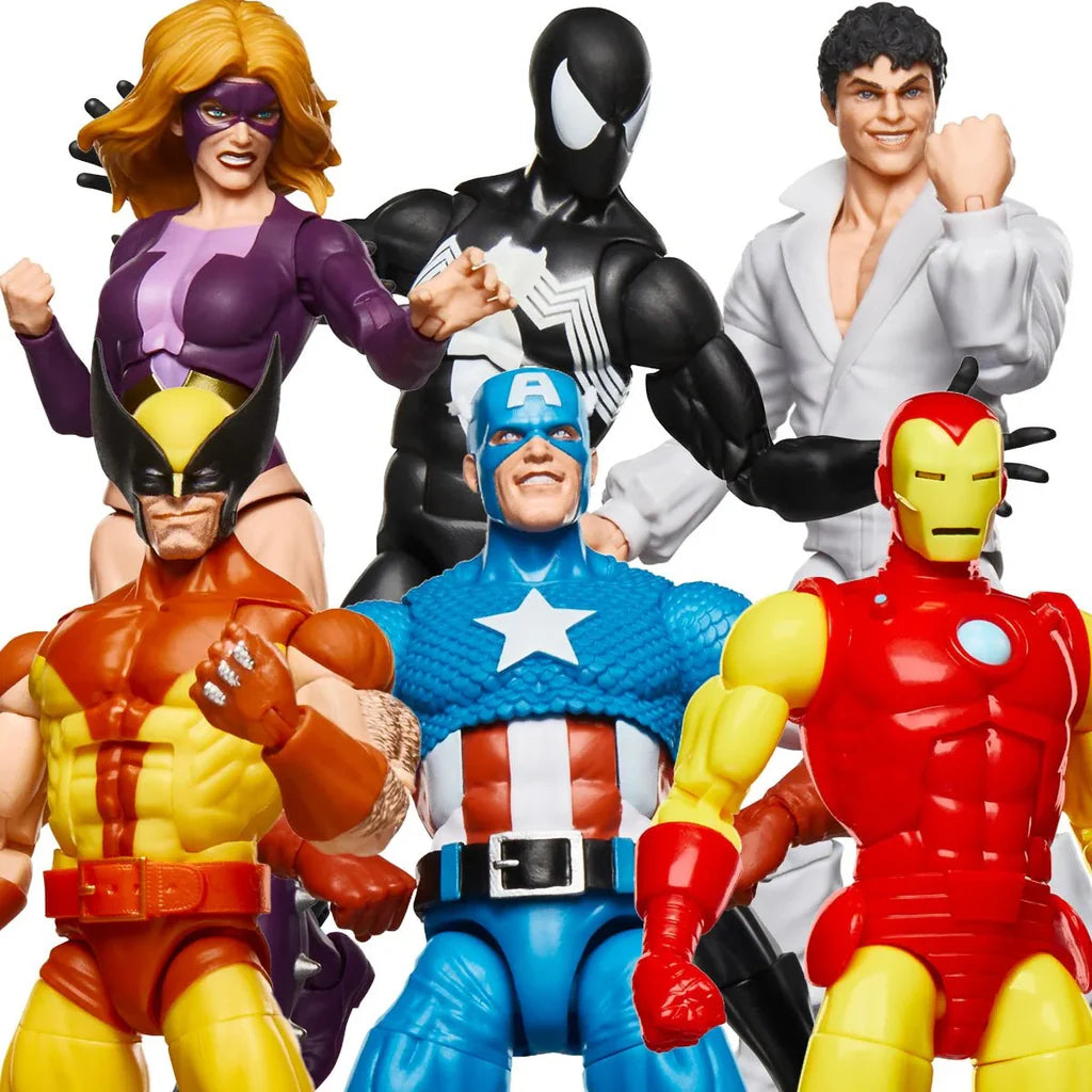 Marvel Legends Series - Secret Wars 6-Pack Retro Action Figures (G0583)