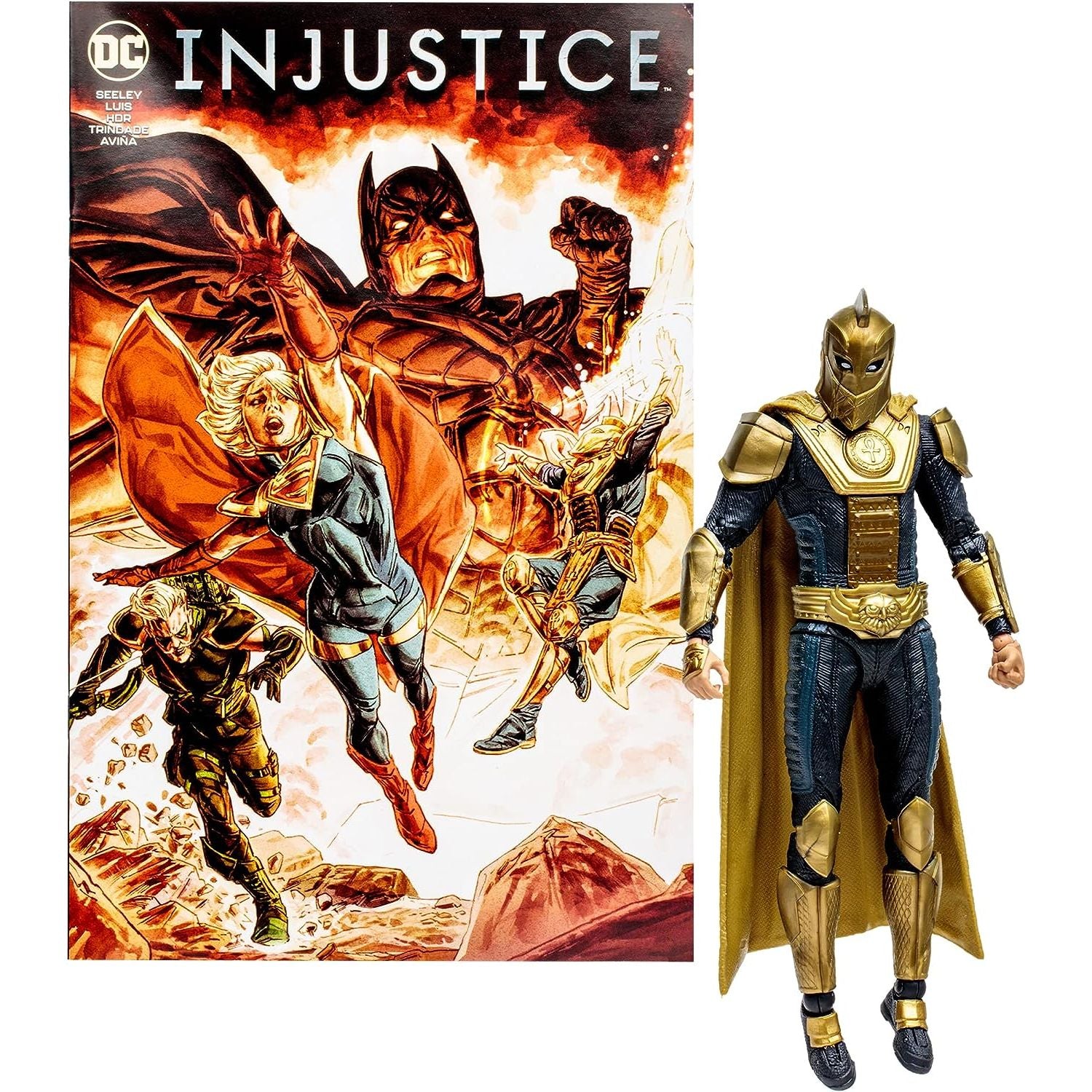 DC Direct Gaming 7-Inch Figure With Comic - Injustice 2 - DR. Fate - Heretoserveyou