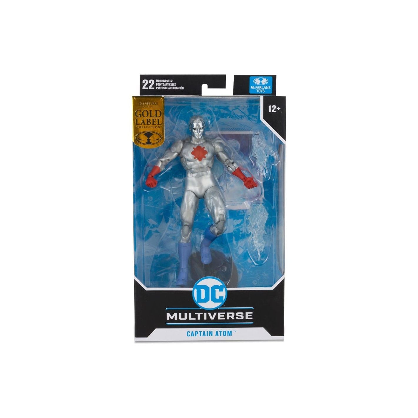 DC Multiverse Captain Atom (New 52) Gold Label Action Figure Toy in a packaging - Heretoserveyou