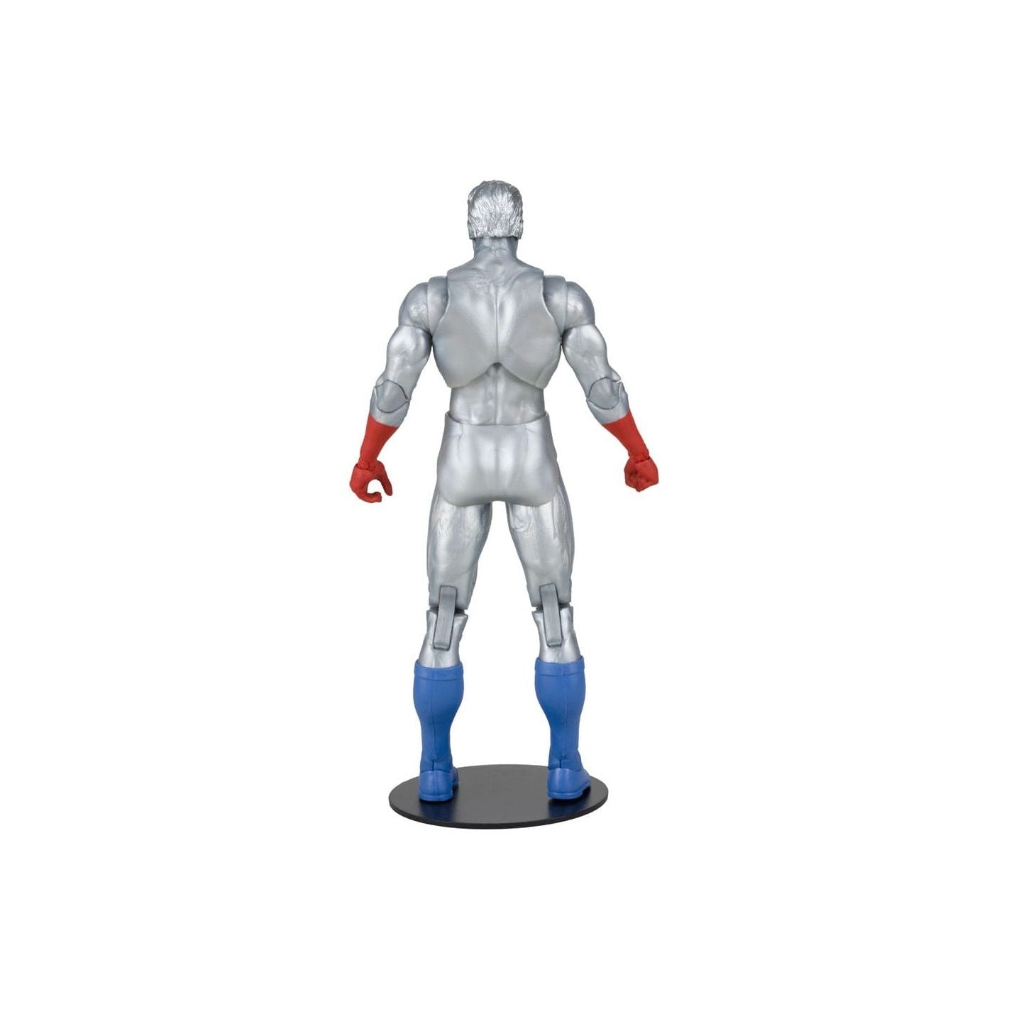 DC Multiverse Captain Atom (New 52) Gold Label Action Figure Toy back view - Heretoserveyou