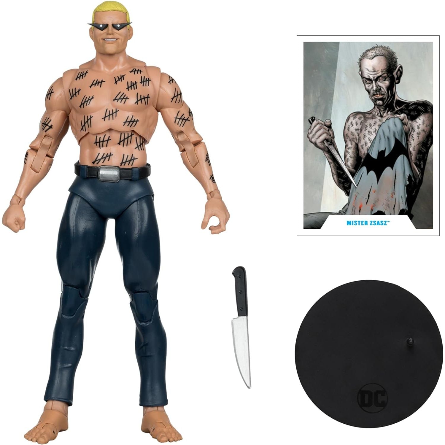 DC Multiverse Mister Zsasz Gold Label 7in Action Figure McFarlane Toys