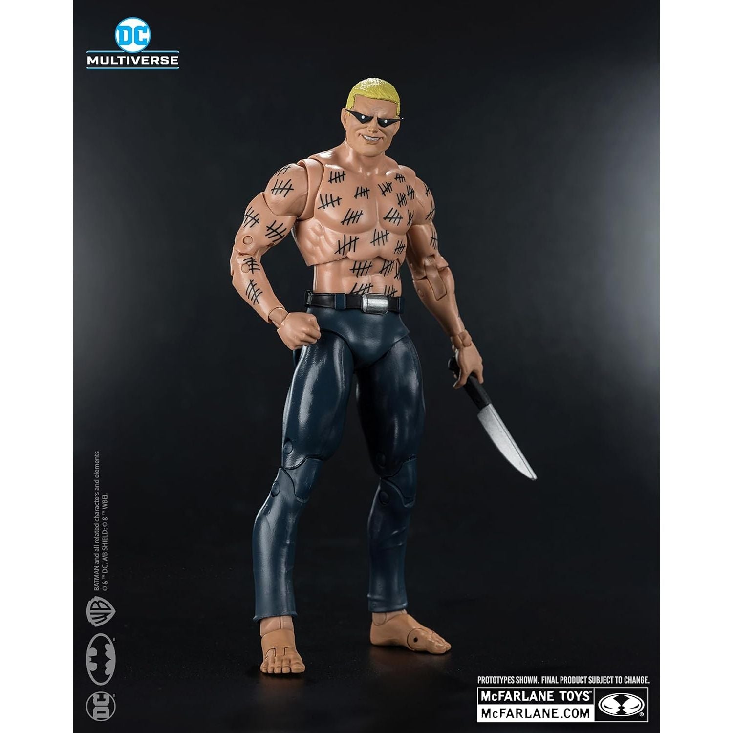 DC Multiverse Mister Zsasz Gold Label 7in Action Figure McFarlane Toys