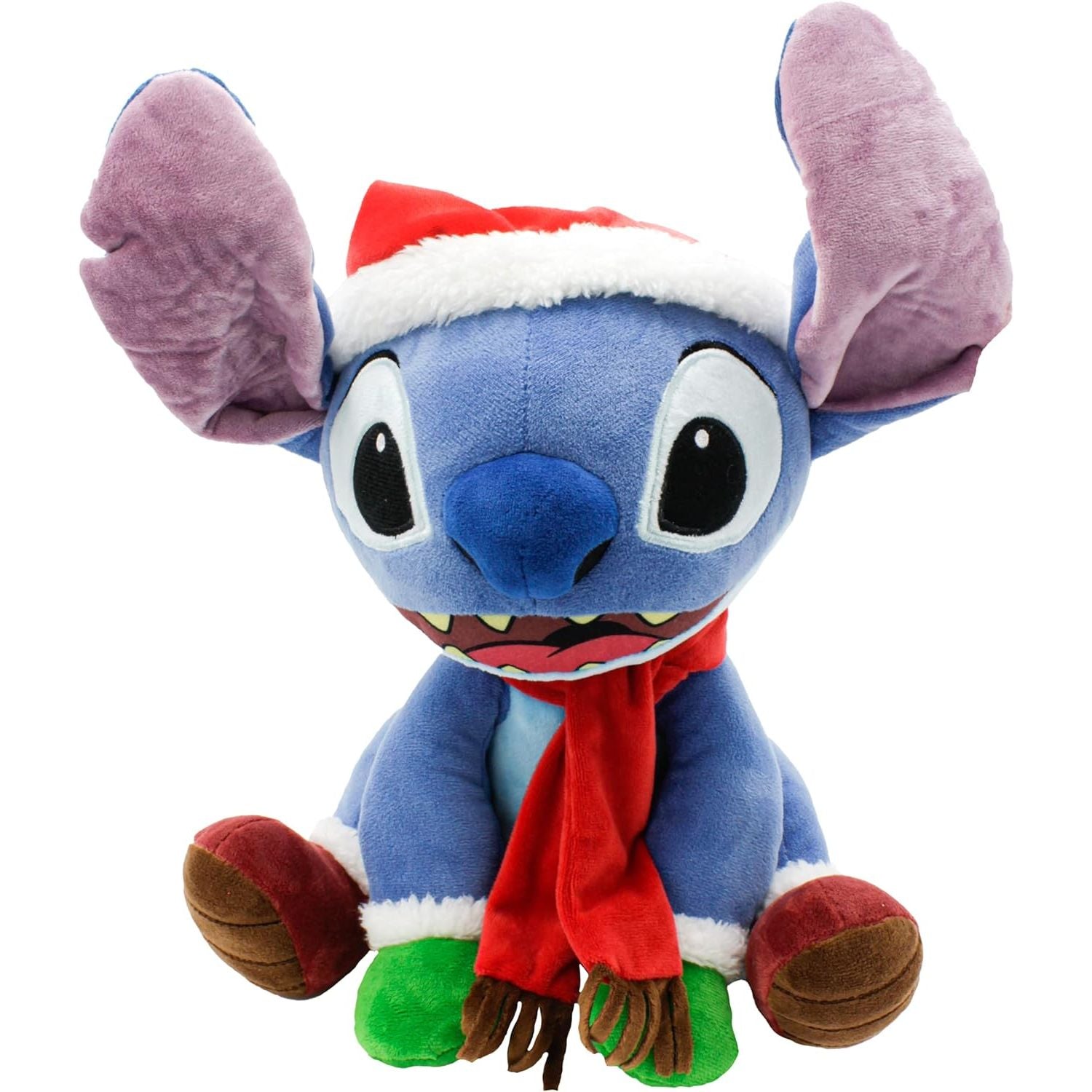 Disney - Lilo & Stitch - Stitch Christmas Plush - 14 Inch - HERETOSERRVEYOU