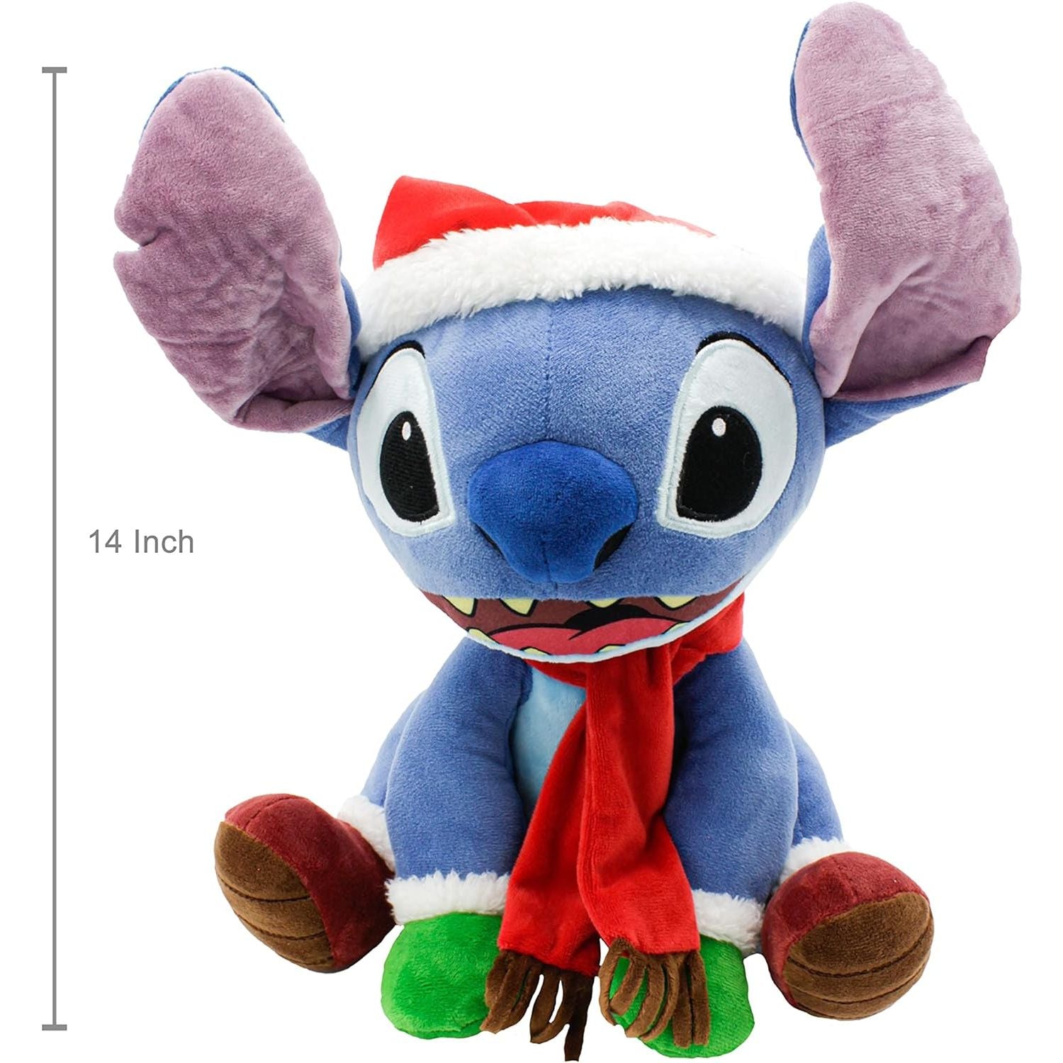 Disney - Lilo & Stitch - Stitch Christmas Plush - 14 Inch