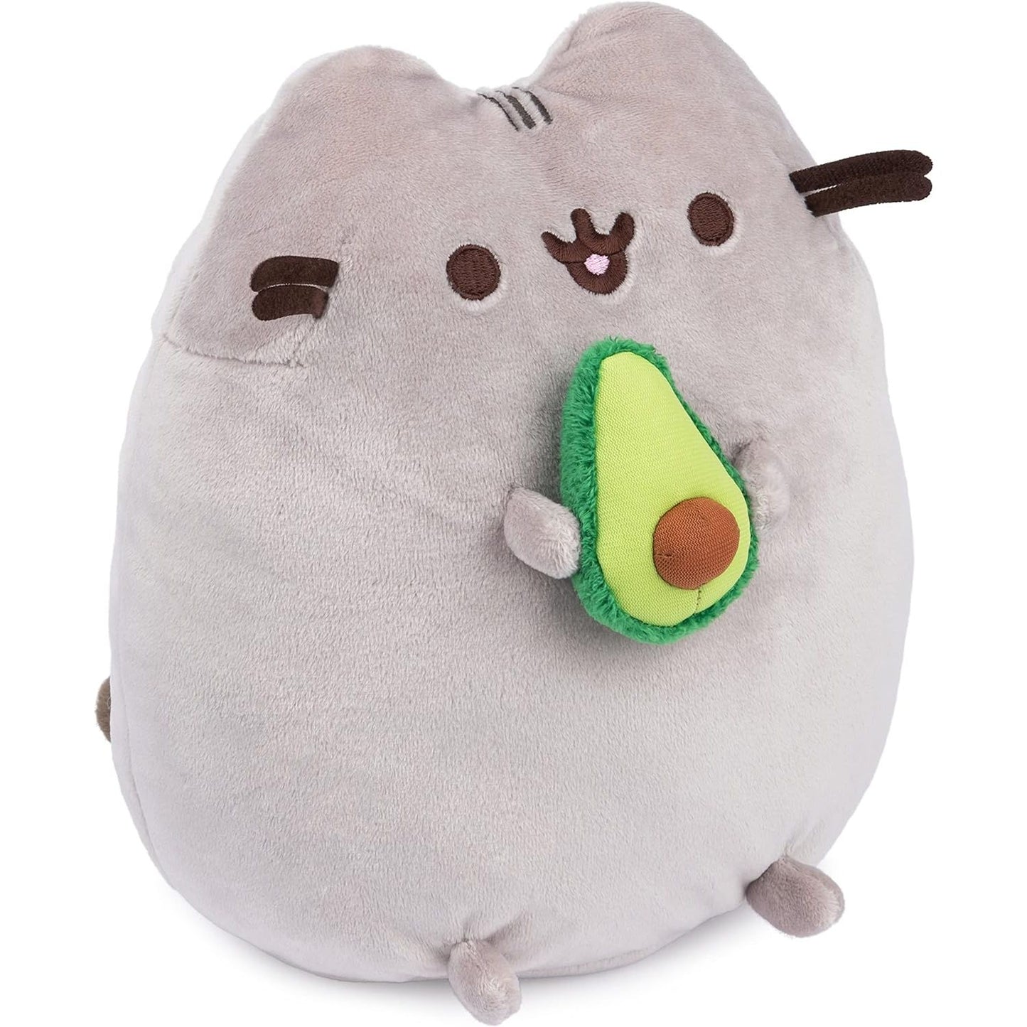 GUND Pusheen Snackable Avocado Plush, Stuffed Animal for Ages 8 and Up, 9.5”, Gray