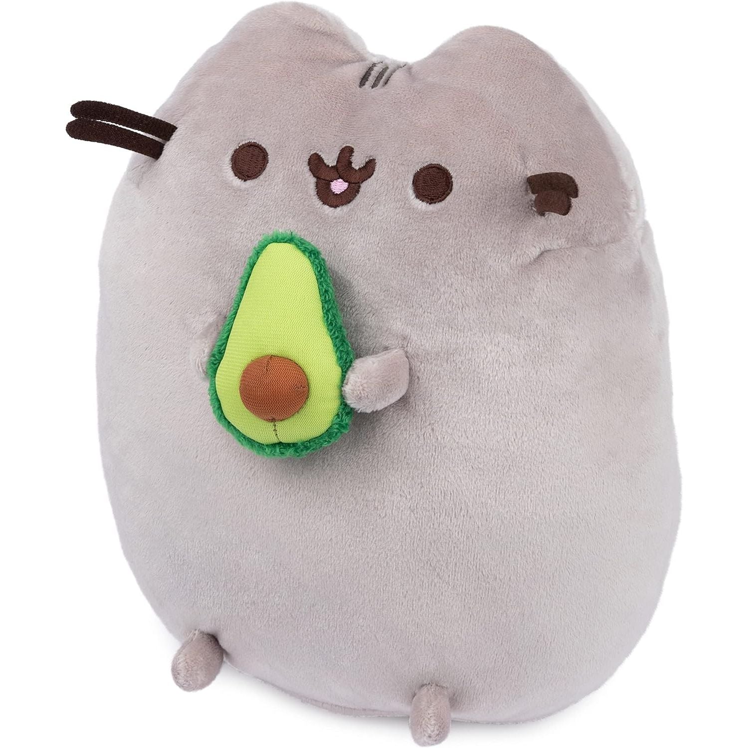 GUND Pusheen Snackable Avocado Plush, Stuffed Animal for Ages 8 and Up, 9.5”, Gray
