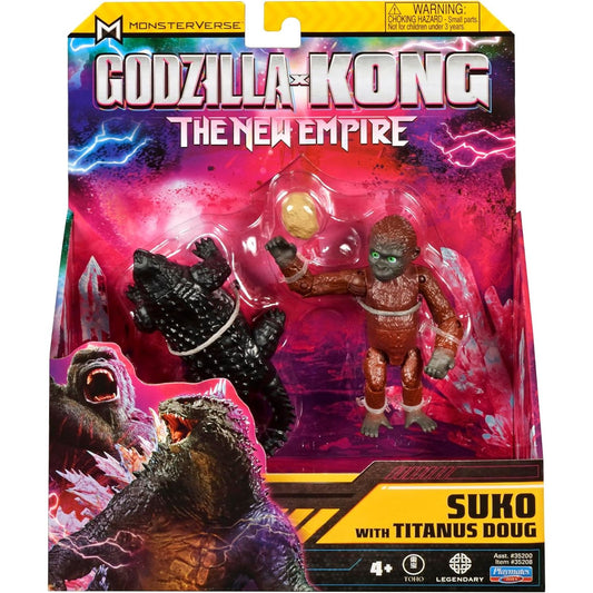 Godzilla x Kong : The New Empire - 6'' Suko Monster with Wart Dog by Playmates Toys