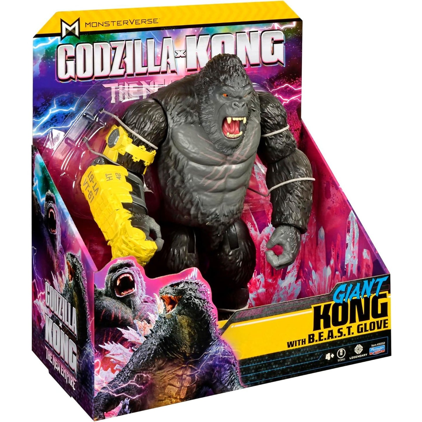Godzilla X Kong : The New Empire - Giant Kong with B.E.A.S.T Glove - 11 Inch