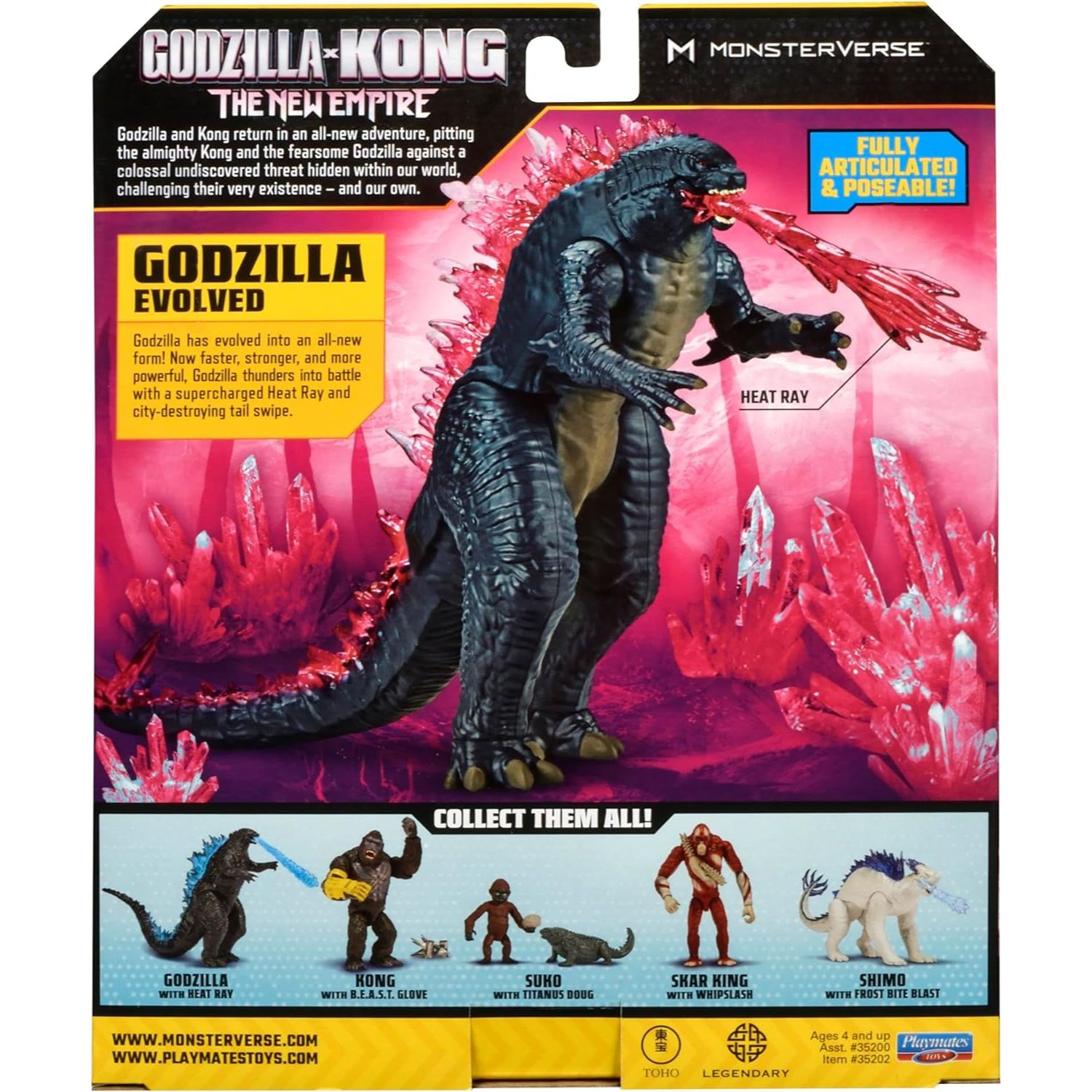 Godzilla x Kong : The New Empire - 6" Firgure Godzlla Evolved