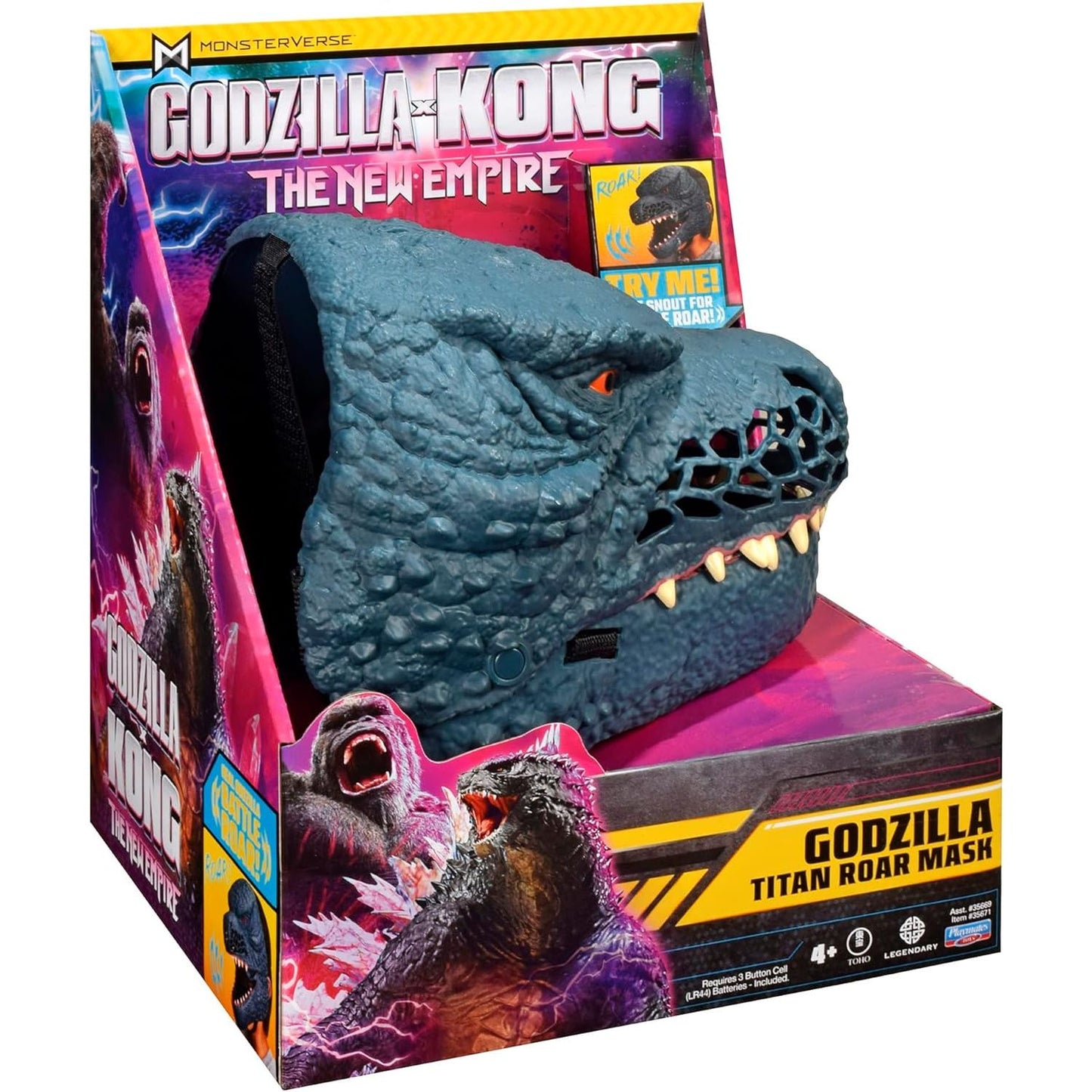 Godzilla x Kong Godzilla Interactive Mask by Playmates Toys