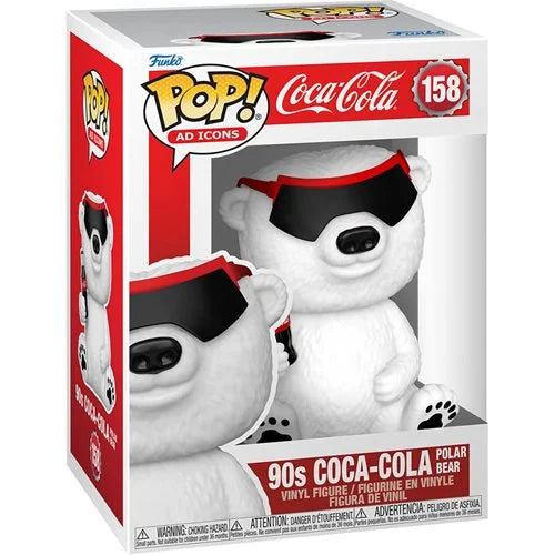 Funko Pop!  90s Coca-Cola Polar Bear Pop! Vinyl Figure