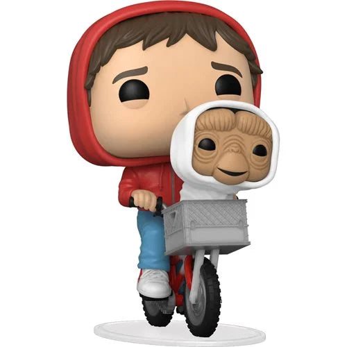 Funko Pop! E.T. 40th Anniversary Elliot with E.T. in Bike Basket Pop! Vinyl Figure - Action & Toy Figures Heretoserveyou