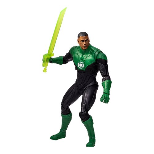 DC Build-A Wave 7 Endless Winter Green Lantern John Stewart 7-Inch Scale Action Figure - Action & Toy Figures Heretoserveyou