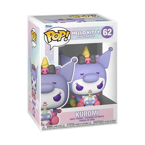 Funko Pop! Sanrio Hello Kitty and Friends Kuromi Pop! Vinyl Figure - Action & Toy Figures Heretoserveyou