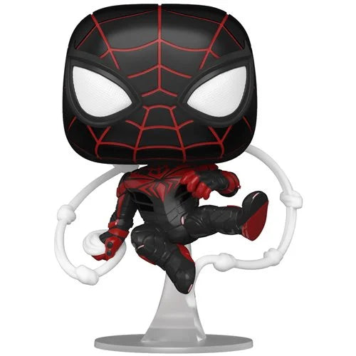 Spider-Man Miles Morales Game Advanced Tech Suit Pop! Vinyl Figure - Action & Toy Figures Heretoserveyou