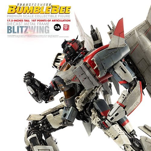 Transformers Bumblebee Movie Blitzwing Premium Scale Action Figure - Transformer action figure Heretoserveyou