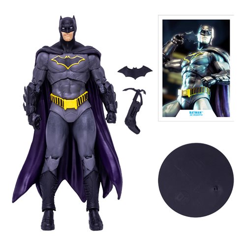 DC Multiverse Batman (Rebirth) 7" Action Figure with Accessories - Action & Toy Figures Heretoserveyou