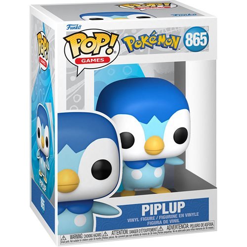 Funko Pop! Pokemon Piplup Pop! Vinyl Figure - Funko pop Heretoserveyou