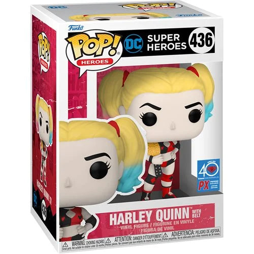 Funko Pop! DC Comics Harley Quinn with Belt Pop! Vinyl Figure - Previews Exclusive - Action & Toy Figures Heretoserveyou