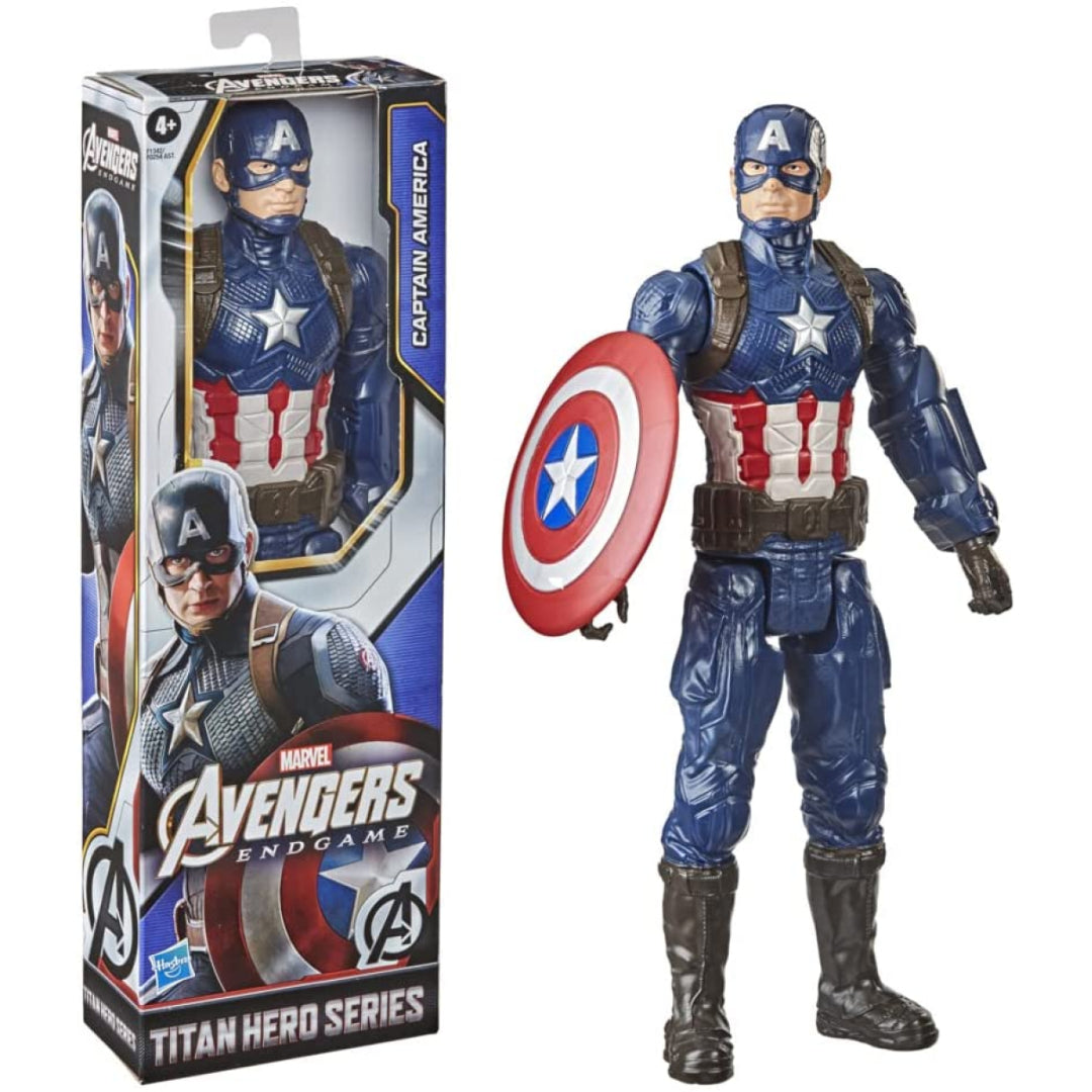 Avengers Titan Hero Series Captain America Action Figure - Action & Toy Figures Heretoserveyou