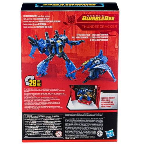 Transformers Studio Series Voyager Bumblebee Movie Thundercracker - Action & Toy Figures Heretoserveyou