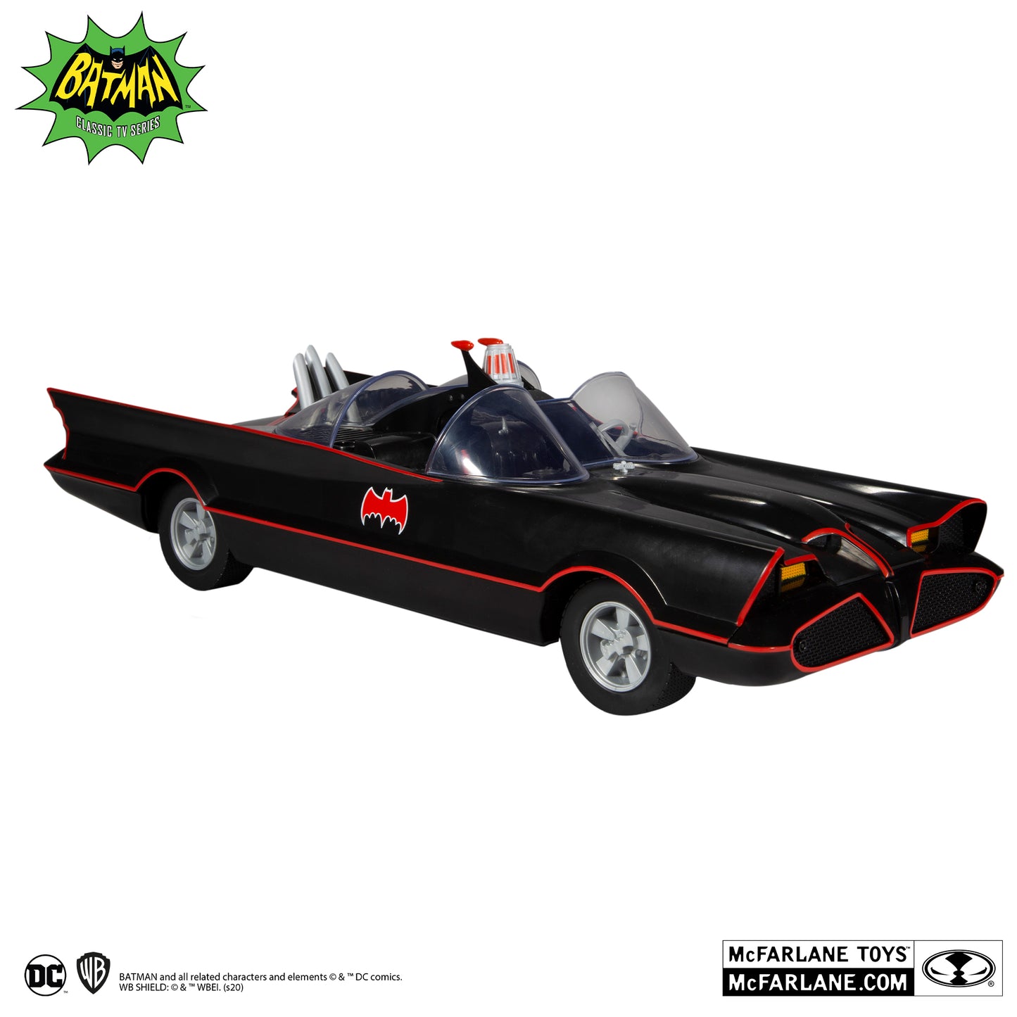 DC Retro Batman 1966 - 6-Inch Scale Vehicle Figure - Batmobile