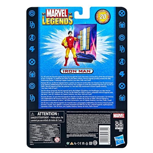 Marvel Legends 20th Anniversary Series 1 Iron Man 6-inch Action Figure - Action & Toy Figures Heretoserveyou