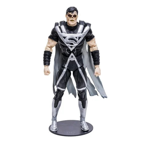 DC Build-A Wave 8 Blackest Night Black Lantern Superman 7-Inch Scale Action Figure - Action & Toy Figures Heretoserveyou