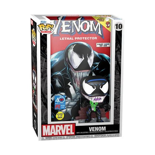 Marvel Venom Glow-in-the-Dark Pop! Lethal Protector Comic Cover Vinyl Figure - Previews Exclusive - Action & Toy Figures Heretoserveyou