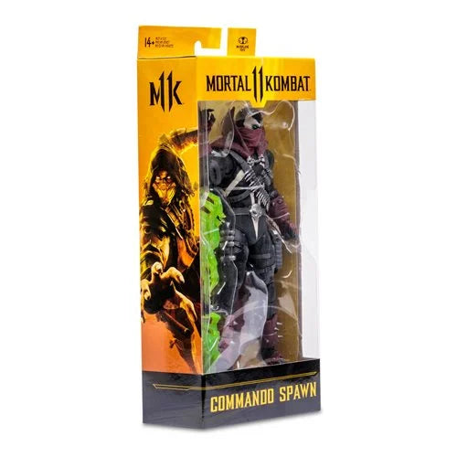 Mortal Kombat Wave 9 Commando Spawn 7-Inch Scale Action Figure - Action & Toy Figures Heretoserveyou