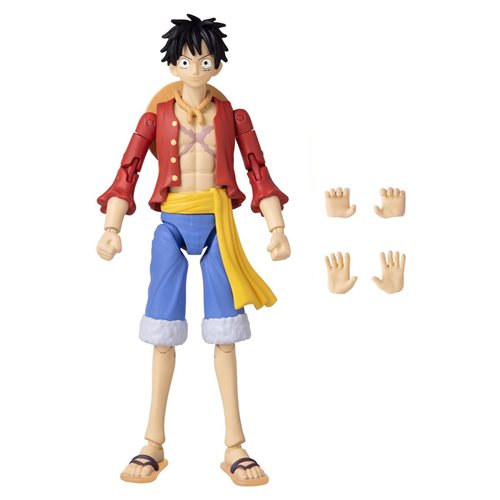 Bandai One Piece Anime Heroes Monkey D. Luffy Action Figure - Action & Toy Figures Heretoserveyou