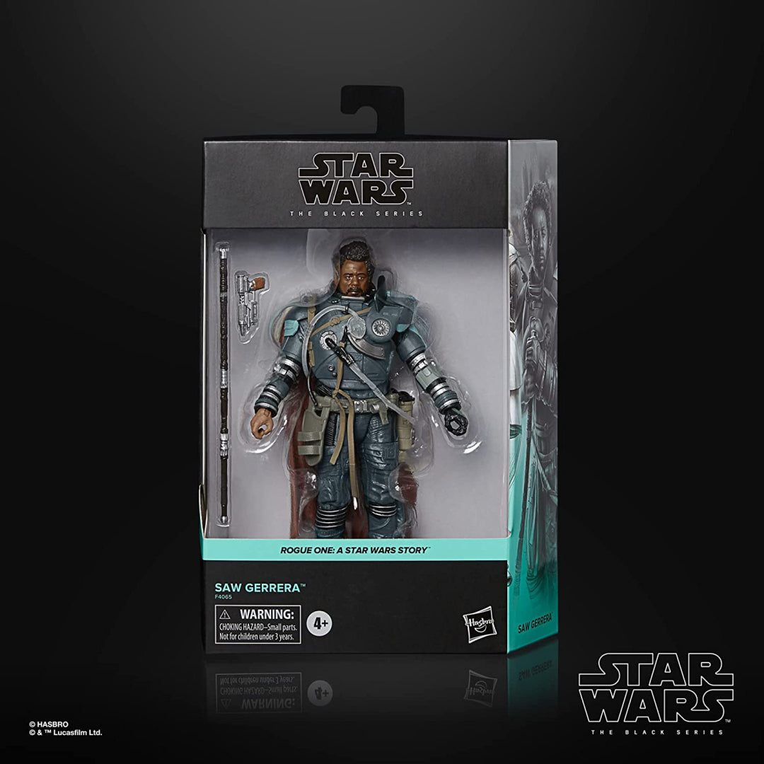 *Pre-Order* Star Wars The Black Series Saw Gerrera Toy 6-Inch-Scale Rogue One: A Star Wars Story Collectible Action Figure - Action & Toy Figures Heretoserveyou